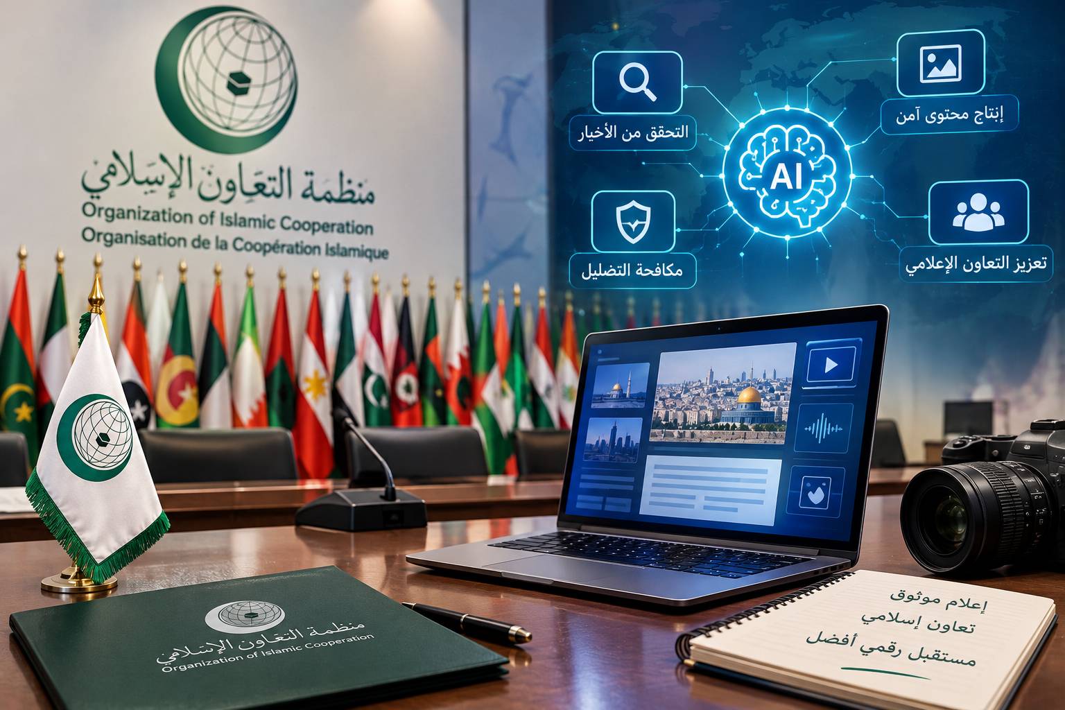 منظمة التعاون الإسلامي تبحث تعزيز التعاون الإعلامي والتحول الرقمي بين الدول الأعضاء