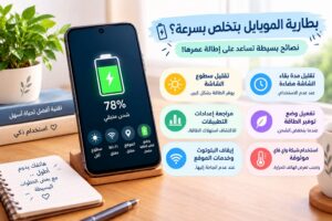 بطارية الموبايل بتخلص بسرعة؟ 7 عادات بسيطة تساعد على إطالة عمرها