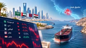 توترات مضيق هرمز تضغط على أسواق الخليج وسط مخاوف بشأن إمدادات النفط
