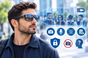النظارات الذكية تثير مخاوف بشأن الخصوصية وتسجيل الأشخاص دون إذن