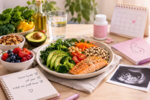 التغذية أثناء الحمل.. كيف تؤثر اختيارات الأم الغذائية في صحتها بعد الولادة؟