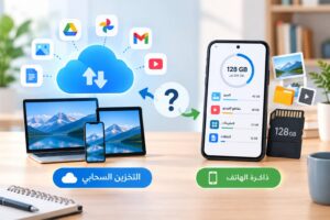 التخزين السحابي أم ذاكرة الهاتف؟ كيف تختار الأنسب لملفاتك؟