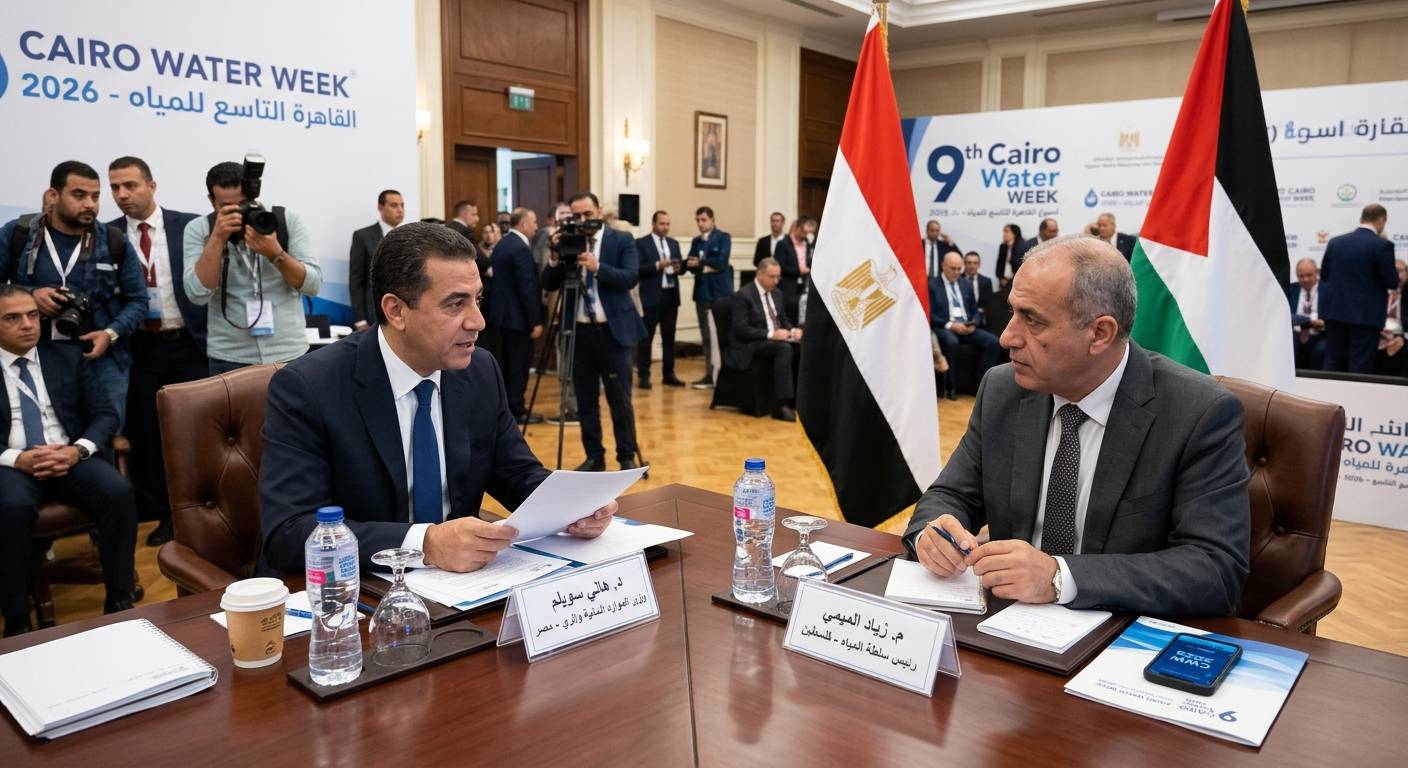 مصر وفلسطين تشكلان لجنة مشتركة لتطوير قطاع المياه ودعم الخدمات